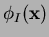 $ \phi_I(\mathbf{x})$